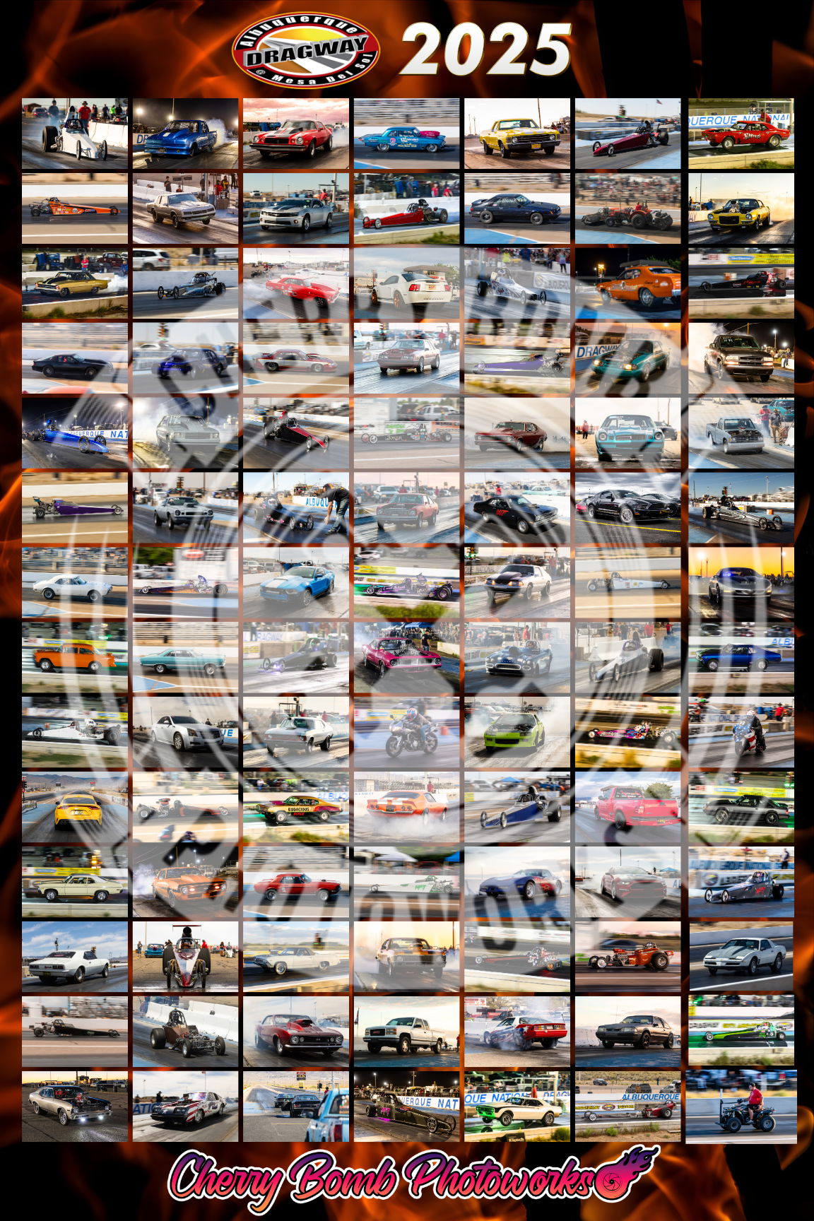 24x36 2025 ABQ Dragway Poster